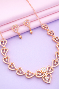Crystal Love Necklace Set