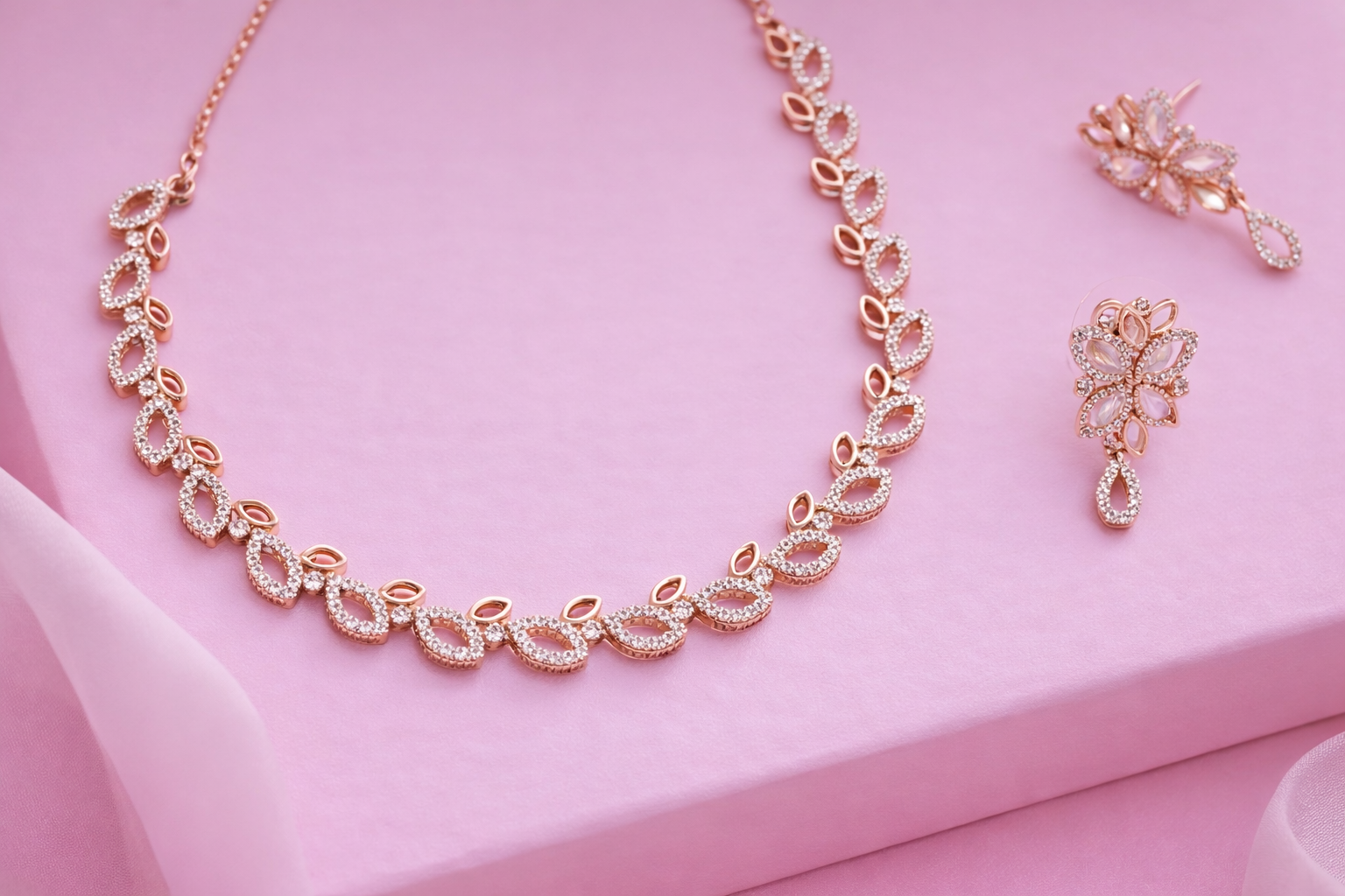 Petaline Luxe Ensemble Gold Set
