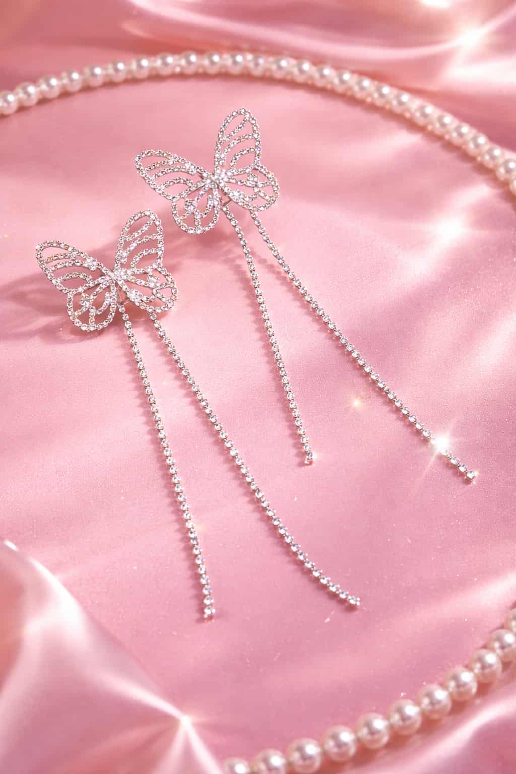 Crystal Fairy Flutter Earring