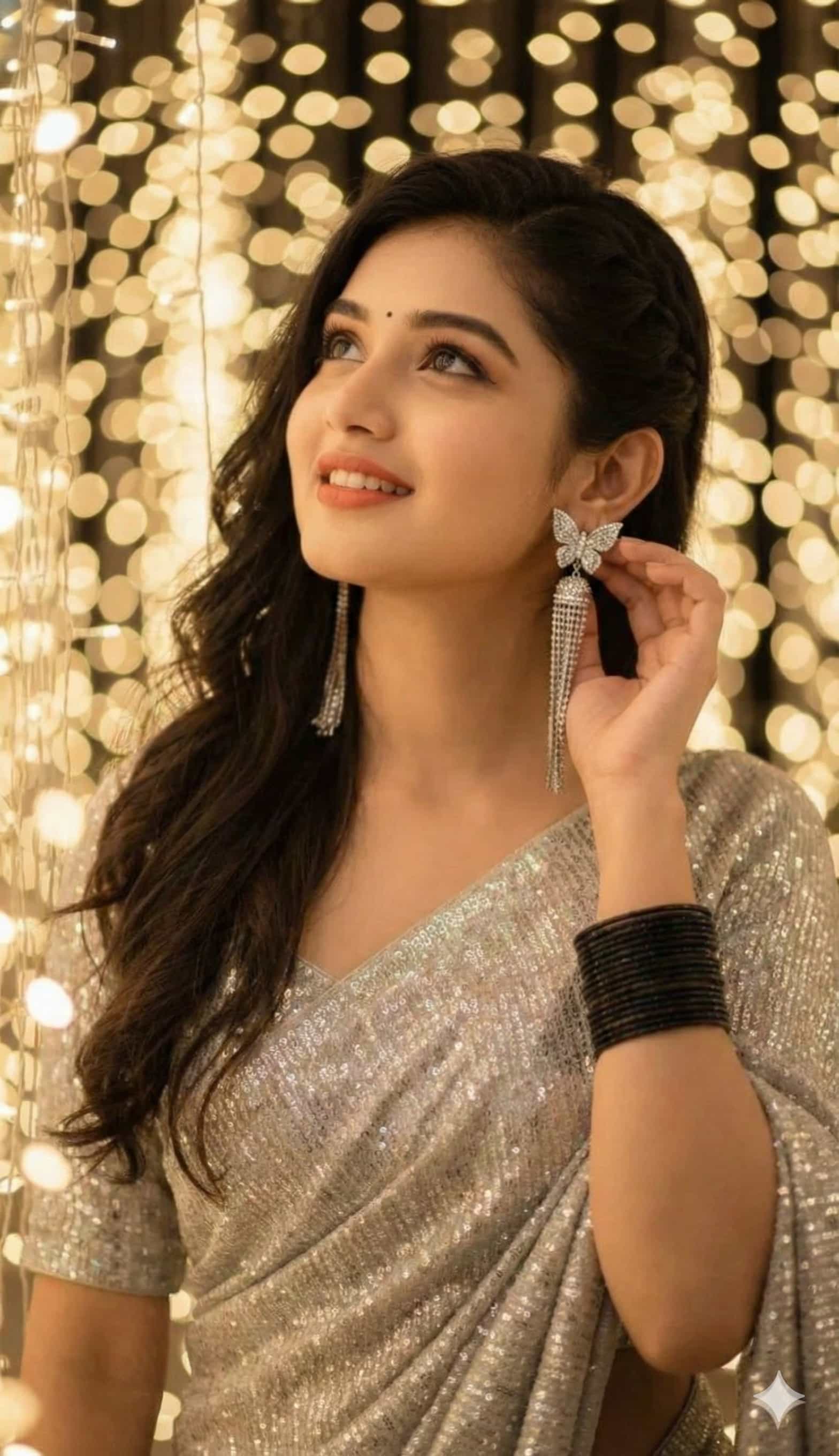 Crystal Fairy Flutter Earring