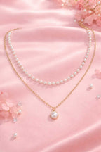 Layered Pearl Pendant