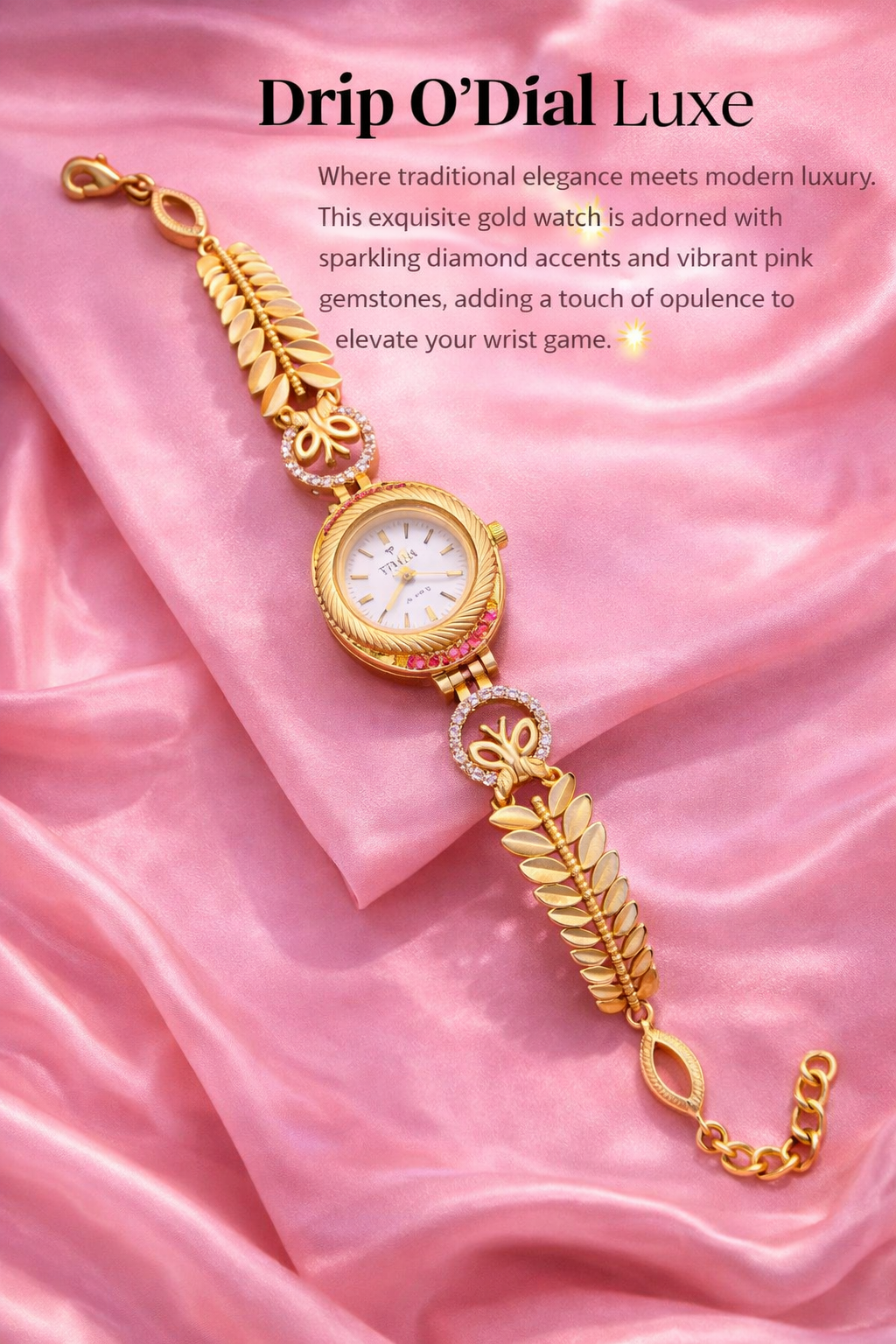 Seraphina Golden Bloom Watch