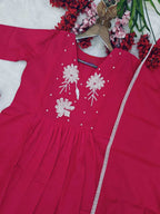 Desi Diva Roman Silk Kurti