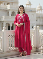 Desi Diva Roman Silk Kurti