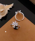Flora Spark Open Ring